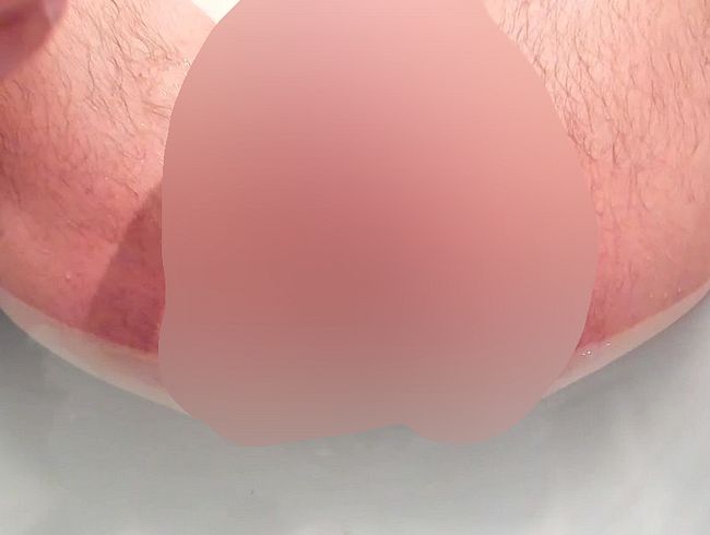 Download: Krasser666krass - Baden mit Dildo im Arsch