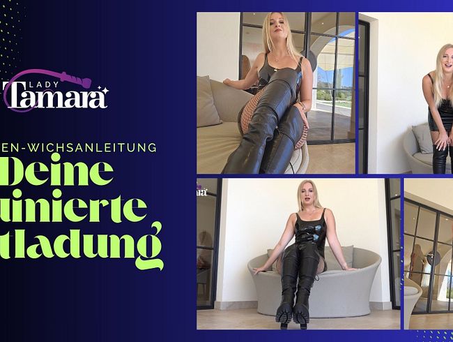 Download: LADY-TAMARA - Sklaven-Wichsanleitung - deine ruinierte Entladung