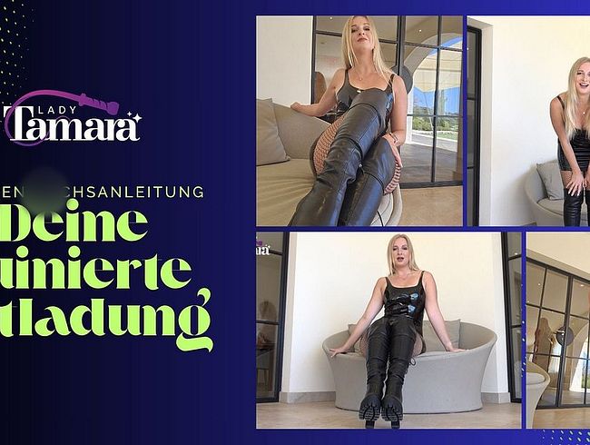 Download: LADY-TAMARA - Sklaven-Wichsanleitung - deine ruinierte Entladung