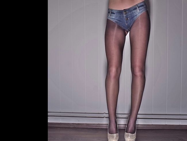 Download: Lady-Amy - Strumpfhose und Hotpants - schöne Beine verpackt in Nylons - Du stehst auf lange sexy Beine?