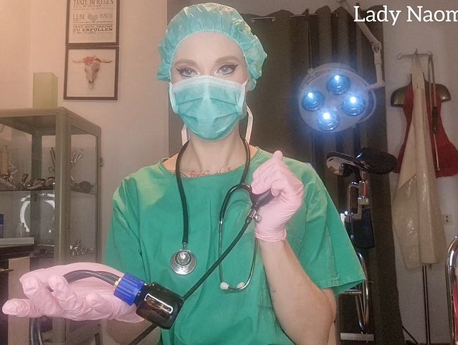 Download: Lady-Naomi-Rouge - POV BIZARRKLINIK: Medizinische Kontrolle der Atmung durch eine Gasmaske