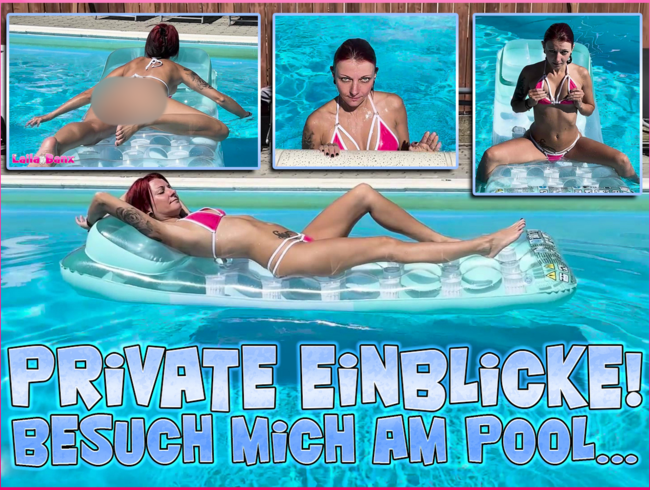 Download: Laila-Banx - Private Einblicke! Besuch mich am Pool...