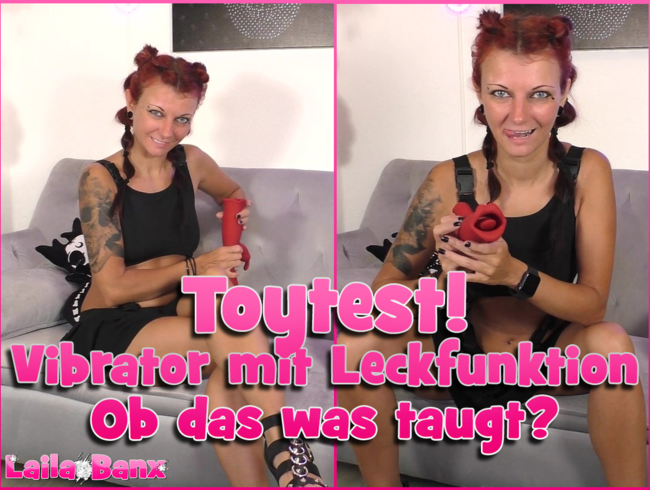 Download: Laila-Banx - Toytest! Vibrator mit Leckfunktion - Ob das was taugt?