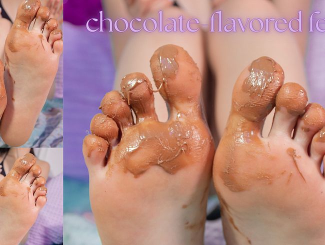 Download: LanaDumont - Fußfetisch mit Schokoladengeschmack