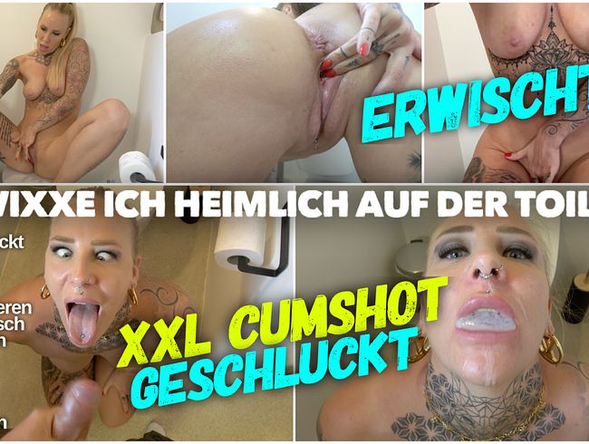 Download: Lara-CumKitten - XXL Cumshot GESCHLUCKT | Beim heimlichen wixxen ERWISCHT