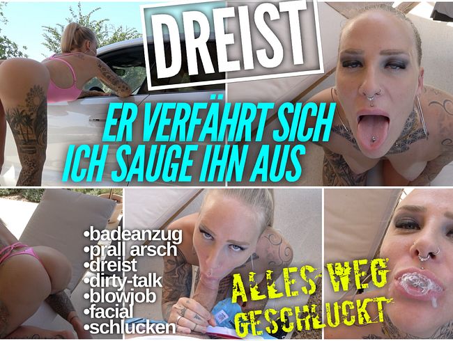 Download: Lara-CumKitten - Ist das DREIST? | Er verfährt sich, ich sauge ihn aus - ALLES GESCHLUCKT