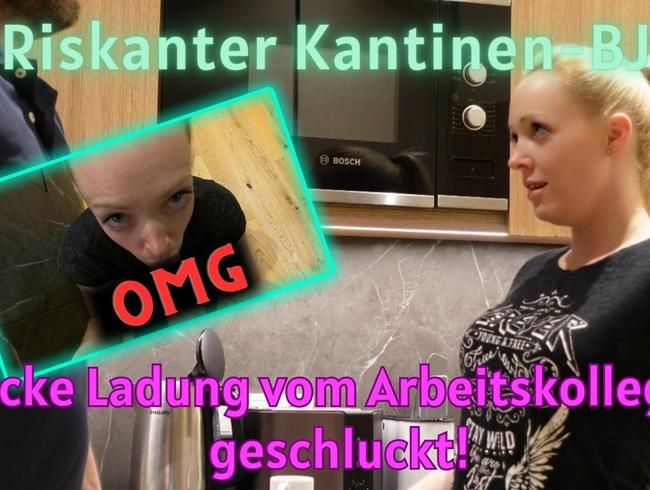 Download: Lea_Kirsch - OMG Riskanter Kantinen-BJ! Dicke Ladung vom Arbeitskollegen geschluckt!