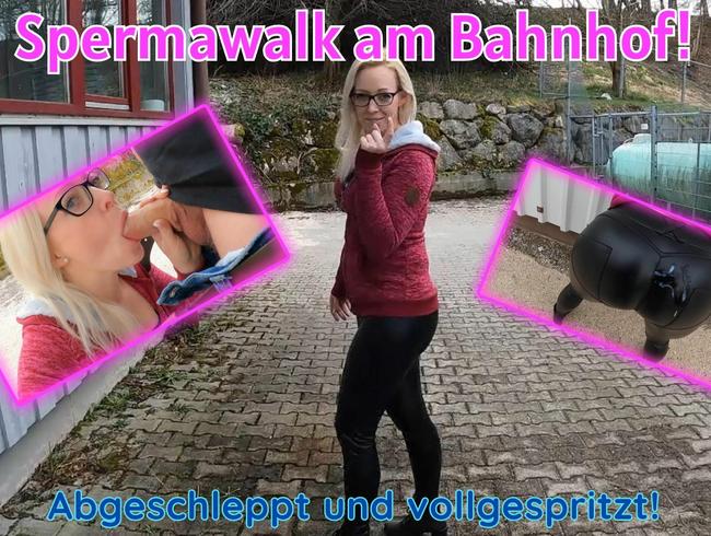 Download: Lea_Kirsch - Spermawalk am Bahnhof! Abgeschleppt und vollgespritzt!