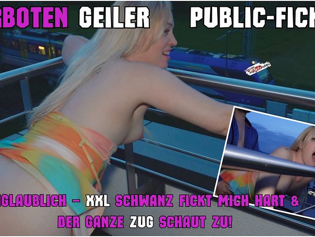 Download: Lea_Kirsch - VERBOTEN GEILER PUBLIC-FICK! UNGLAUBLICH – XXL SCHWANZ FICKT MICH HART & EIN GANZER ZUG SCHAUT ZU!