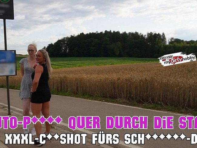 Download: Lea_Kirsch - AUTO-PORNO quer durch die Stadt | XXXL-Cumshot fürs Schlampen-Duo