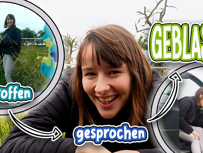 Download: LenaBlush - Spontaner RIESENSCHWANZ BLOWJOB! Er hat gefragt, ich habe gelutscht!