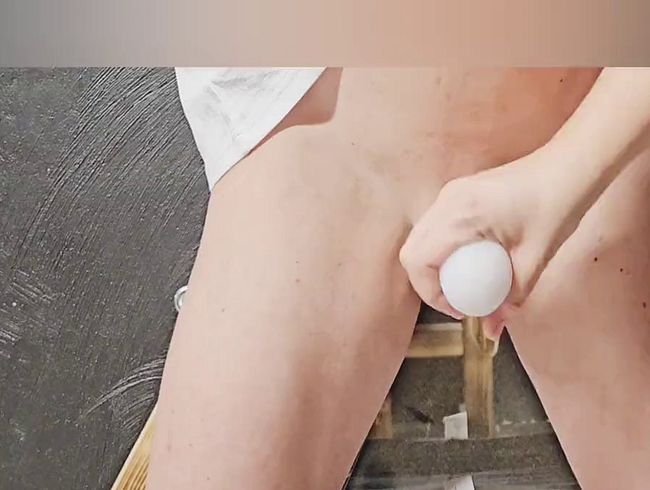 Download: LiesaBDSM - Liesas Fetisch-Adventskalender Türchen 6 -c Masturbator-Ei um Sklavenschwanz am Andreaskreuz!