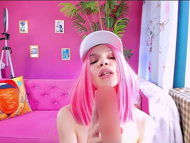 Download: Lil_Alice - Ich gebe einen tollen Blowjob mit Dildo POV