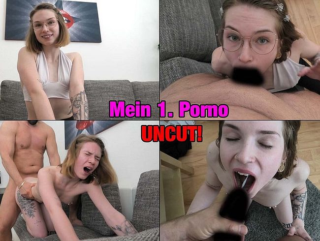 Download: Little-Desiree - MEIN ERSTER PORNO - Uncut !!! Das erste Mal Blasen, Deepthroat, Ficken, Sperma schlucken!