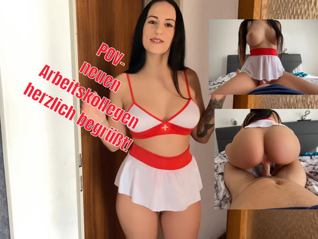 Download: Lola_Candy - POV- neuen Arbeitskollegen herzlich begrüßt!