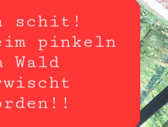 Download: Lou-ShayenneVolpe - Beim pinkeln im Wald erwischt worden!