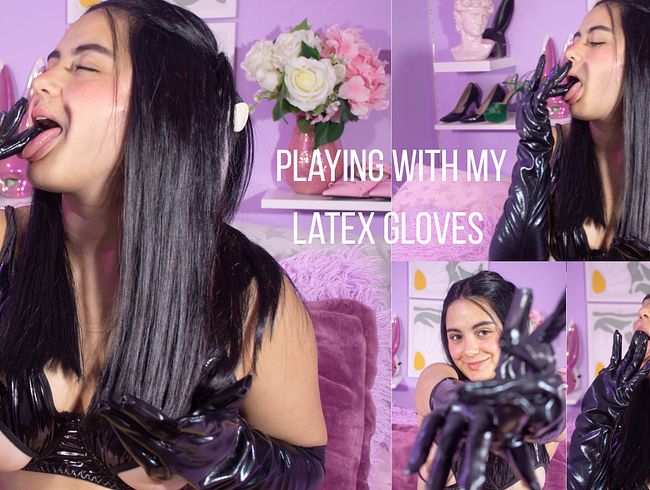 Download: LucyBlair - lutschen und Spaß mit meinen Latexhandschuhen haben *sie waren sehr schleimig*