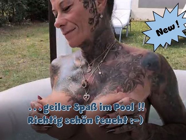 Download: Lucyyyyylove - ...geiler Spaß im Pool ! Richtig schön feucht :-)
