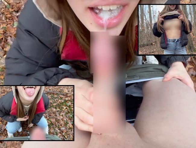 Download: Luna_Lou - RIESEN Ladung geschluckt?!?! Teenie kostet das erste Mal seine Sahne!!