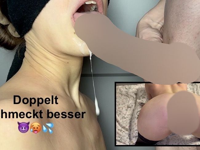 Download: Luna_Lou - Doppelte Ladung in ARSCH und MUND!!! Mein erstes Mal Wichse-Satt?!?!?