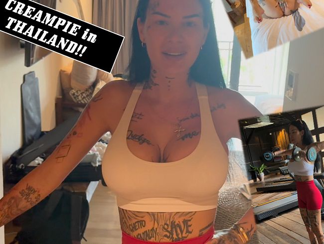 Download: Maja-Bach - Im Fitness! Creampie in Thailand!