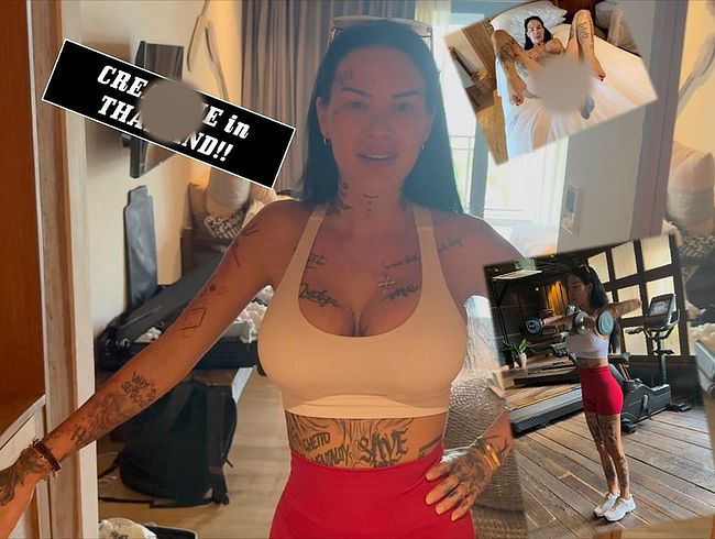 Download: Maja-Bach - Im Fitness! Creampie in Thailand!