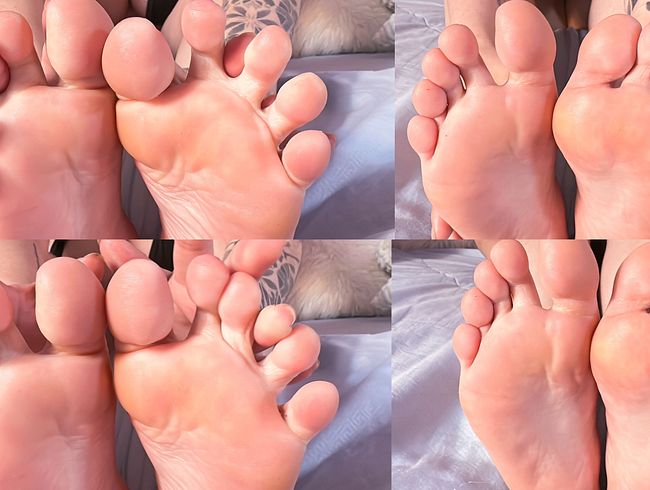 Download: MaraMonsery - Mara Monsery massiert sich zum ersten Mal auf Video die Füße!!!!