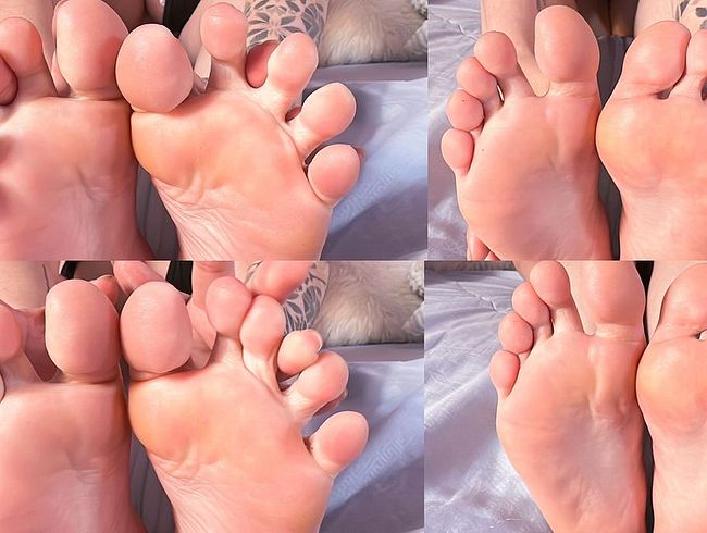 Download: MaraMonsery - Mara Monsery massiert sich zum ersten Mal auf Video die Füße!!!!