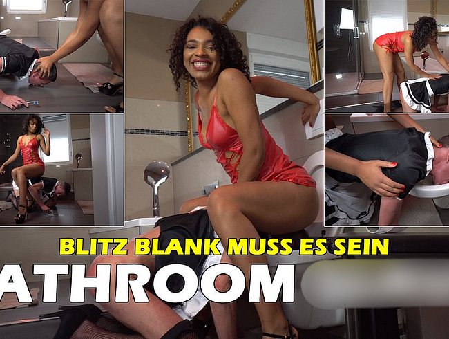 Download: MarcPrivateXXX - Bathroom Slave * Blitz Blank muss es sein!