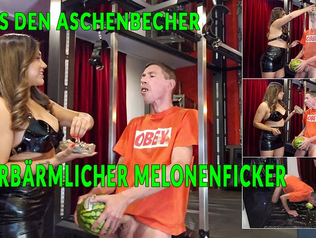 Download: MarcPrivateXXX - Loser fickt Melone und frisst den Aschenbecher