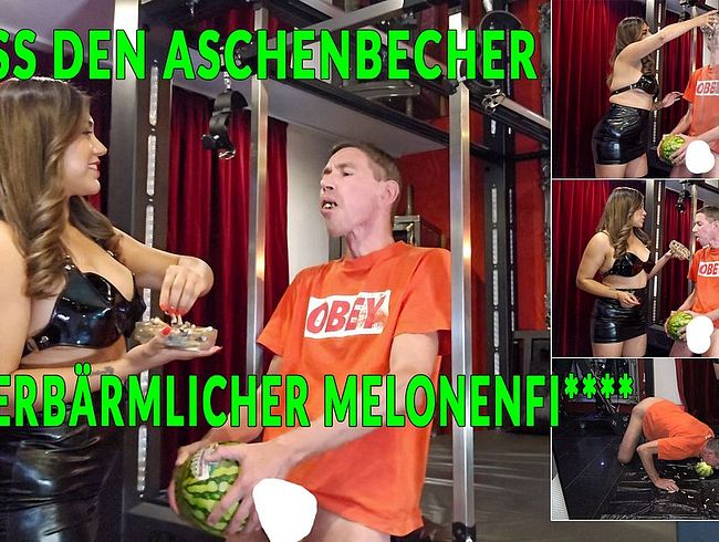 Download: MarcPrivateXXX - Loser fickt Melone und frisst den Aschenbecher