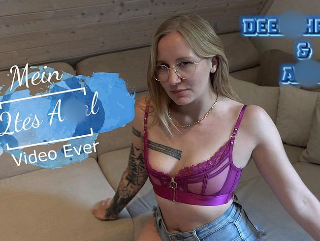 Download: Marie_Hardon - Mein 2ter Anal Fick überhaupt! mit Mark Aurel: Kehle gefickt, Arsch gedehnt – pure Schlampe!