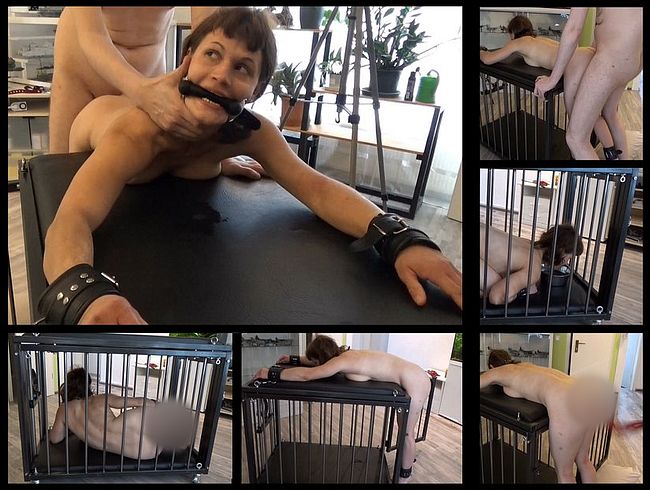 Download: Master-Thomas - Sklavin im Stahlkäfig benutzt 2