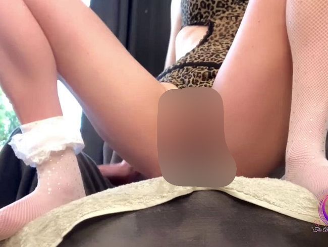 Download: Melinda_JamesCD - Leopard Monokini Buttplug Riding