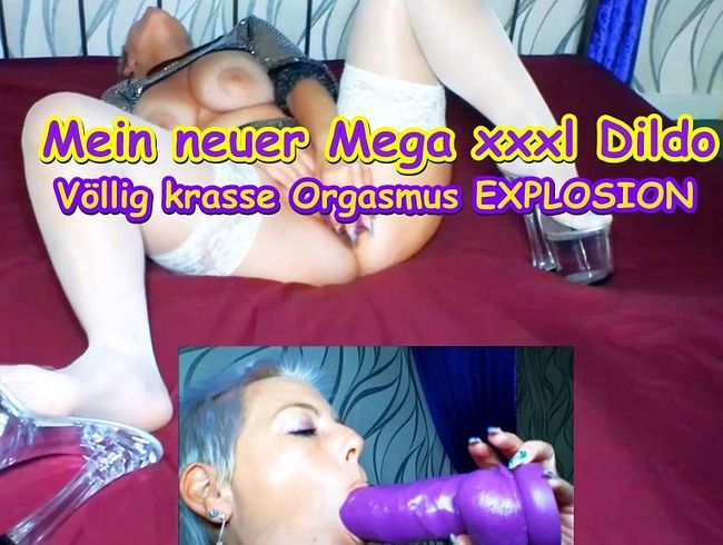 Download: MelissaDeluxe - Pure Orgasmus Freude mit meinen neuen xxxl Dildo!