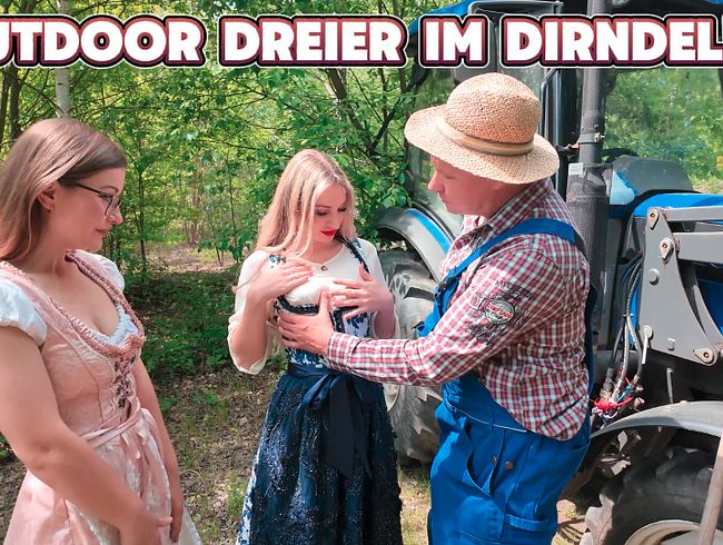 Download: Micky_Muffin - Outdoor Dreier im Dirndl!