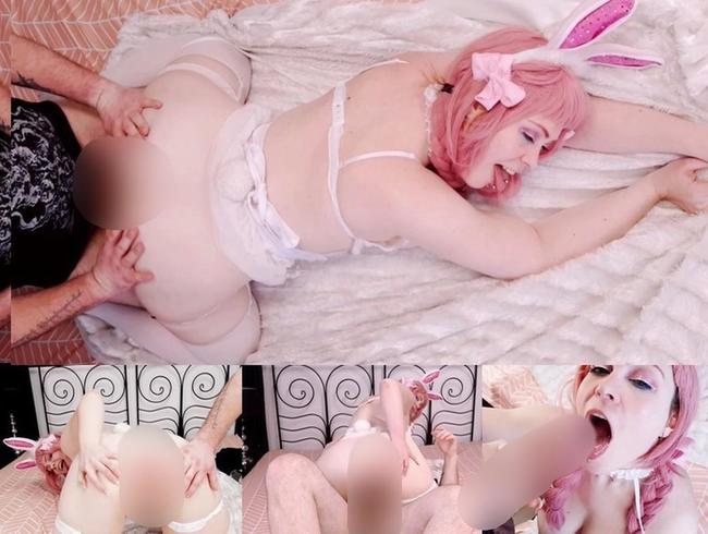 Download: MinaDemonic - Heißes Bunny in alle Löcher gerammelt!