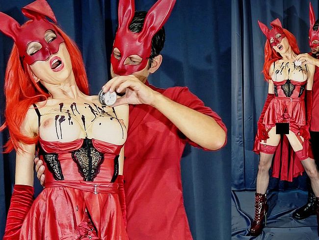 Download: Mineaxx - Halloween - Video 2025- Eine Sukkubus, versucht einen Orgasmus zu unterdrücken