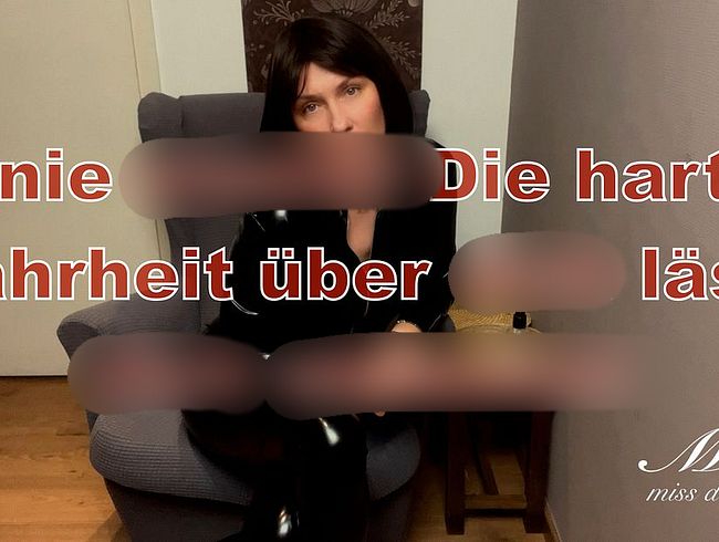 Download: Miss-Doertie - Knie nieder! Die harte Wahrheit über dich lässt dich absauen!