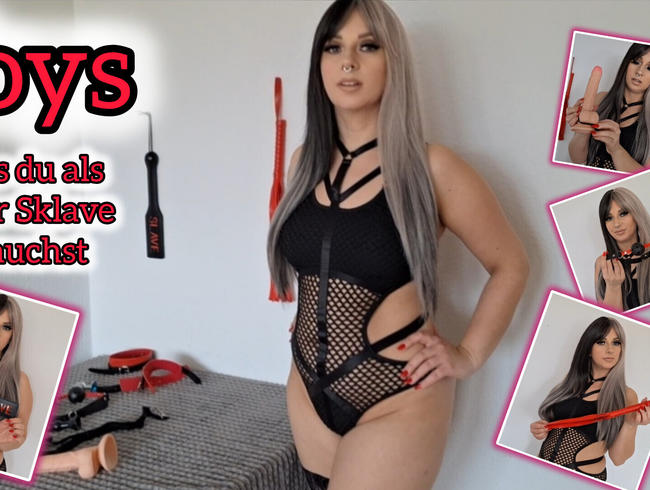 Download: MissKing - Toys Was du als guter Sklave brauchst
