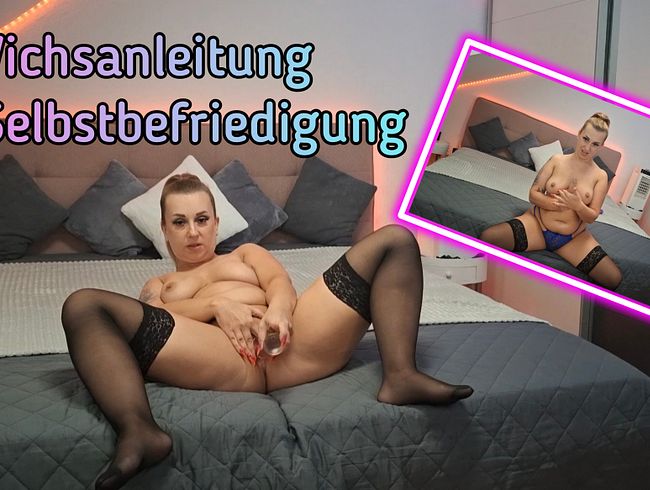Download: MissKing - Geile Wichsanleitung mit Selbstbefriedigung - Dildo in der Muschi und am Kitzler