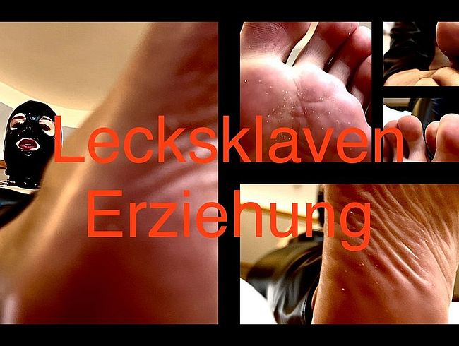 Download: MissNicole - Lecksklaven Erziehung! Teil 2/3! Du leckst meine Füße! Ich stecke beide Zehen in dein Sklavenmaul!