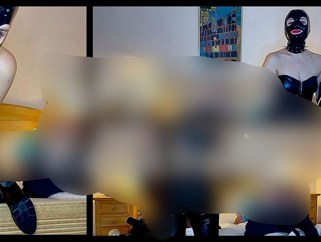 Download: MissNicole - Gepeinigte Sklavenärsche! Zwei Sklaven wird der Arsch versohlt! Rohrstockerziehung! Spanking!