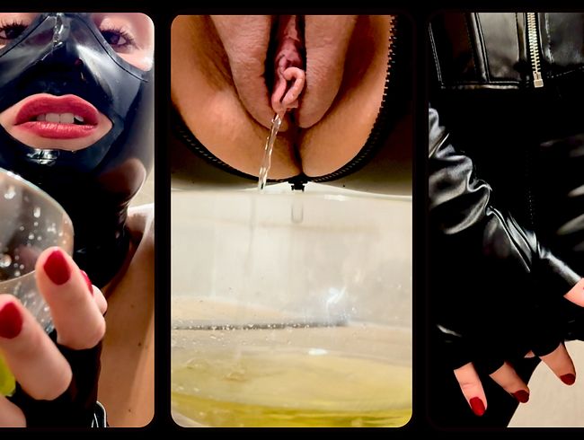 Download: MissNicole - Deine gnadenlose Toiletten-Ausbildung: Schlucke nur meinen heißen, goldenen Sekt! Toilettensklave!