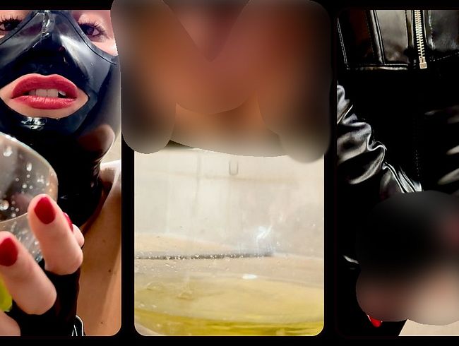 Download: MissNicole - Deine gnadenlose Toiletten-Ausbildung: Schlucke nur meinen heißen, goldenen Sekt! Toilettensklave!