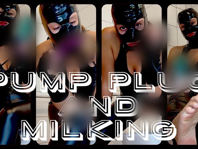 Download: MissNicole - Pump Plug And Milking (Aufblasbarer Dildo, Mundspreizer, Fußverehrung, Peniskäfig)