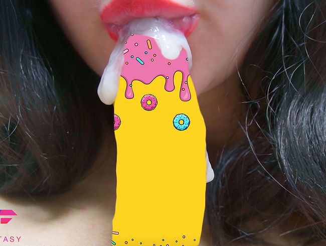 Download: Miss_Fantasy - Schulmädchen Blowjob Nahaufnahme Oral Creampie