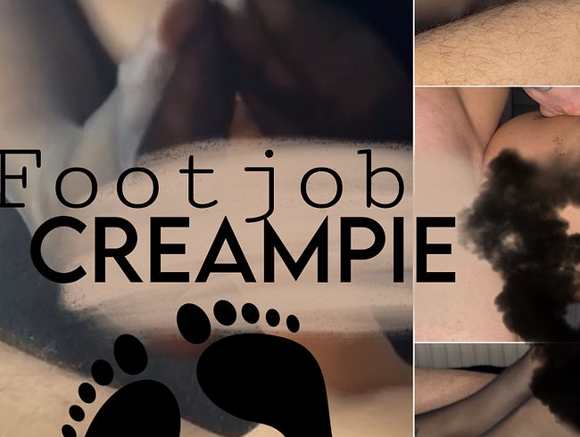 Download: MrsFiestaa - Nylonstrümpfe x Footjob x nasse Creampiepussy .. ??