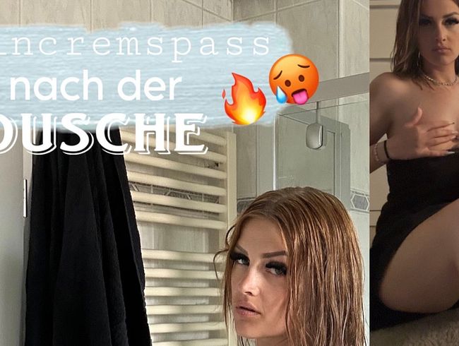 Download: MrsFiestaa - Eincremespass nach einer heißen Dusche artet aus .. ???