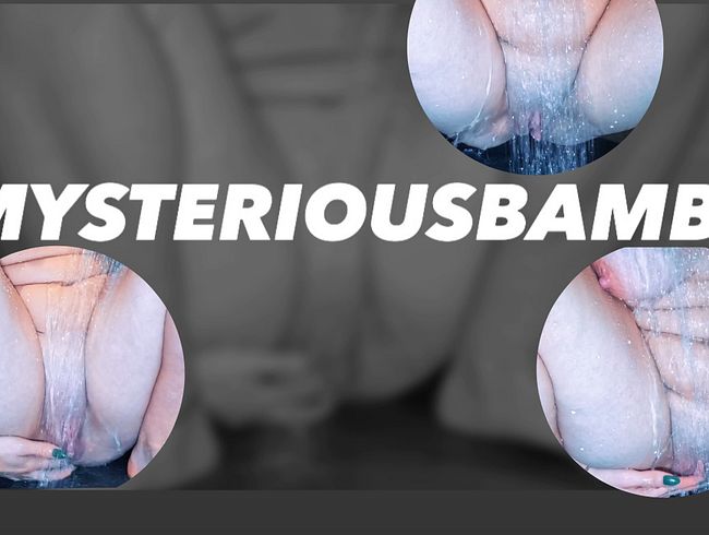 Download: Mysteriousbambi - Mein erstes Mal vor der Kamera – heiße Dusch-Session